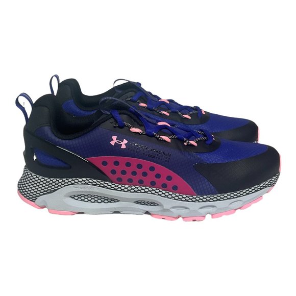 Under Armour Women's HOVR Infinite Summit 2 Running Black Pink Shoe Size 10 - Picture 1 of 6